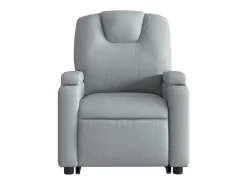 New Poltrona Confortável | Poltrona reclinável elevatória tecido -claro SHL661820 Cinzento