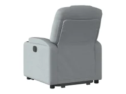 New Poltrona Confortável | Poltrona reclinável elevatória tecido -claro SHL661820 Cinzento
