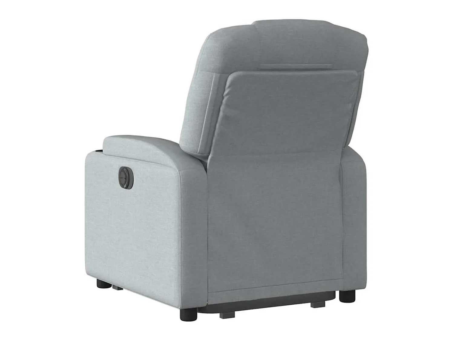 New Poltrona Confortável | Poltrona reclinável elevatória tecido -claro SHL661820 Cinzento