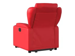 Poltrona Confortável | Poltrona reclinável elevatória couro artificial SHL319033^ Poltrona
