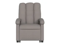 Poltrona* Poltrona Confortável | Poltrona reclinável elevatória elétrica cinza-acastanhado SHL756188 Taupe