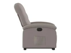 Poltrona* Poltrona Confortável | Poltrona reclinável elevatória elétrica cinza-acastanhado SHL756188 Taupe