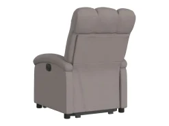 Poltrona* Poltrona Confortável | Poltrona reclinável elevatória elétrica cinza-acastanhado SHL756188 Taupe