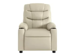 Poltrona Confortável | Poltrona reclinável elétrica couro artificial cor SHL106096^ Poltrona