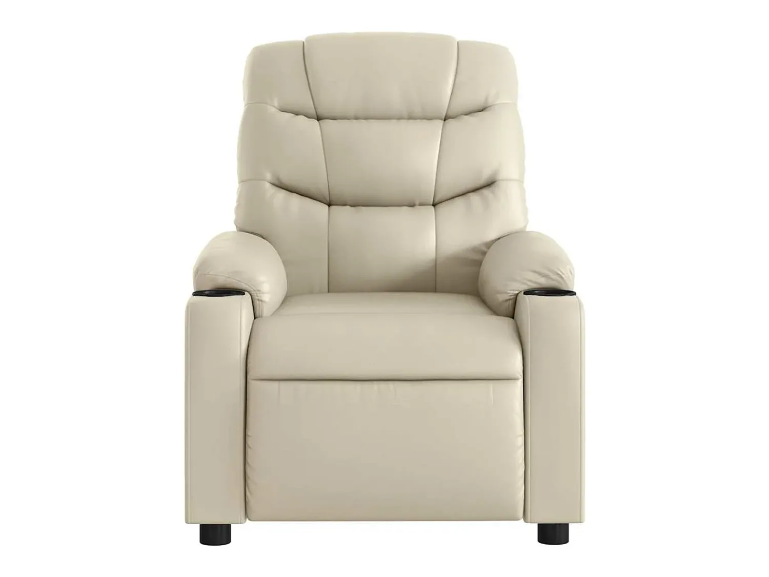 Poltrona Confortável | Poltrona reclinável elétrica couro artificial cor SHL106096^ Poltrona