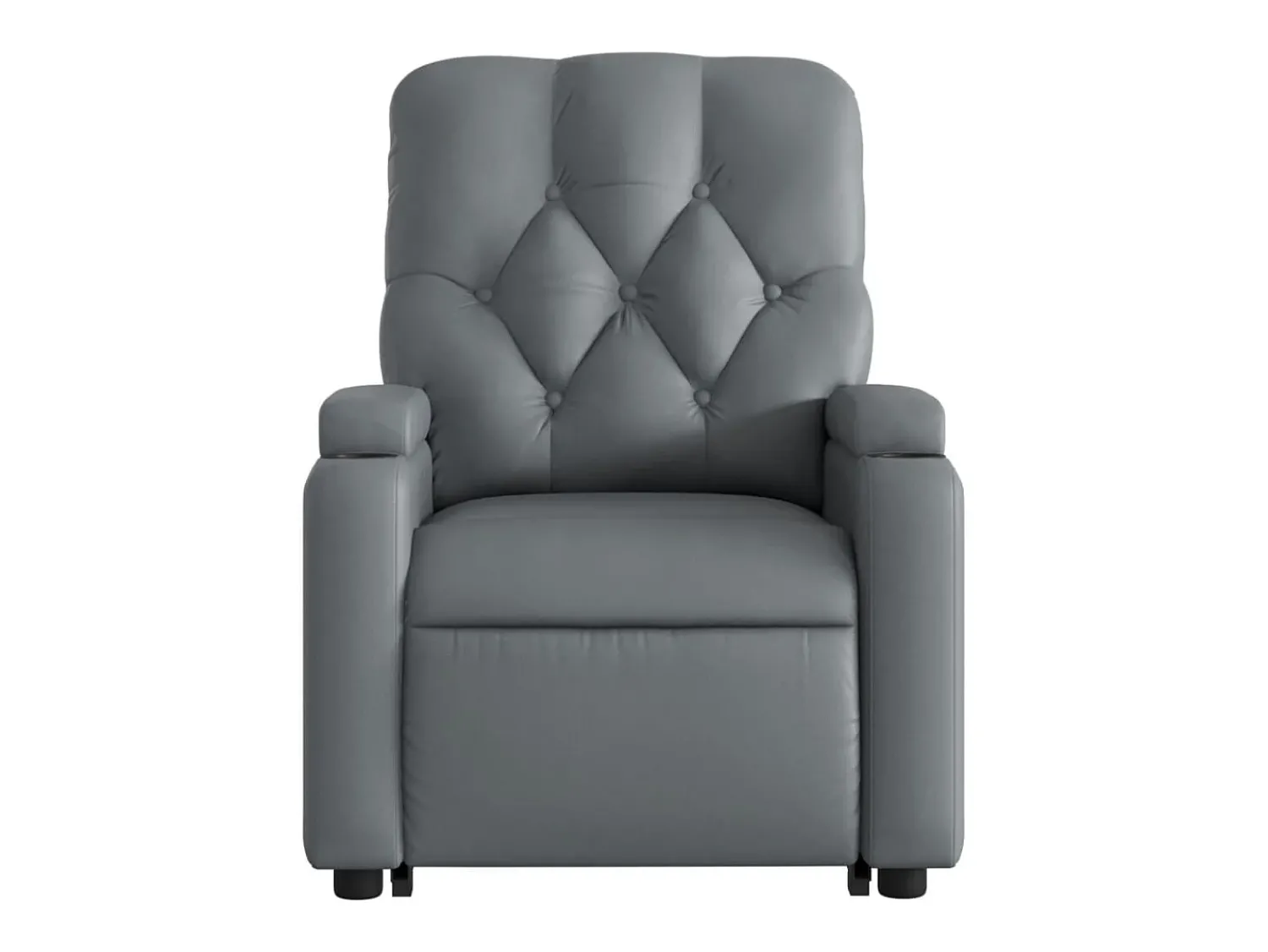 Poltrona Confortável | Poltrona reclinável elevatória couro artificial SHL11974^ Poltrona