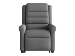 Poltrona* Poltrona Confortável | Poltrona reclinável elevatória tecido cinzento-escuro SHL884094 Cinza antracite