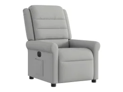 Poltrona| Poltrona Confortável | Poltrona reclinável elétrica tecido -nublado SHL830010 Cinzento