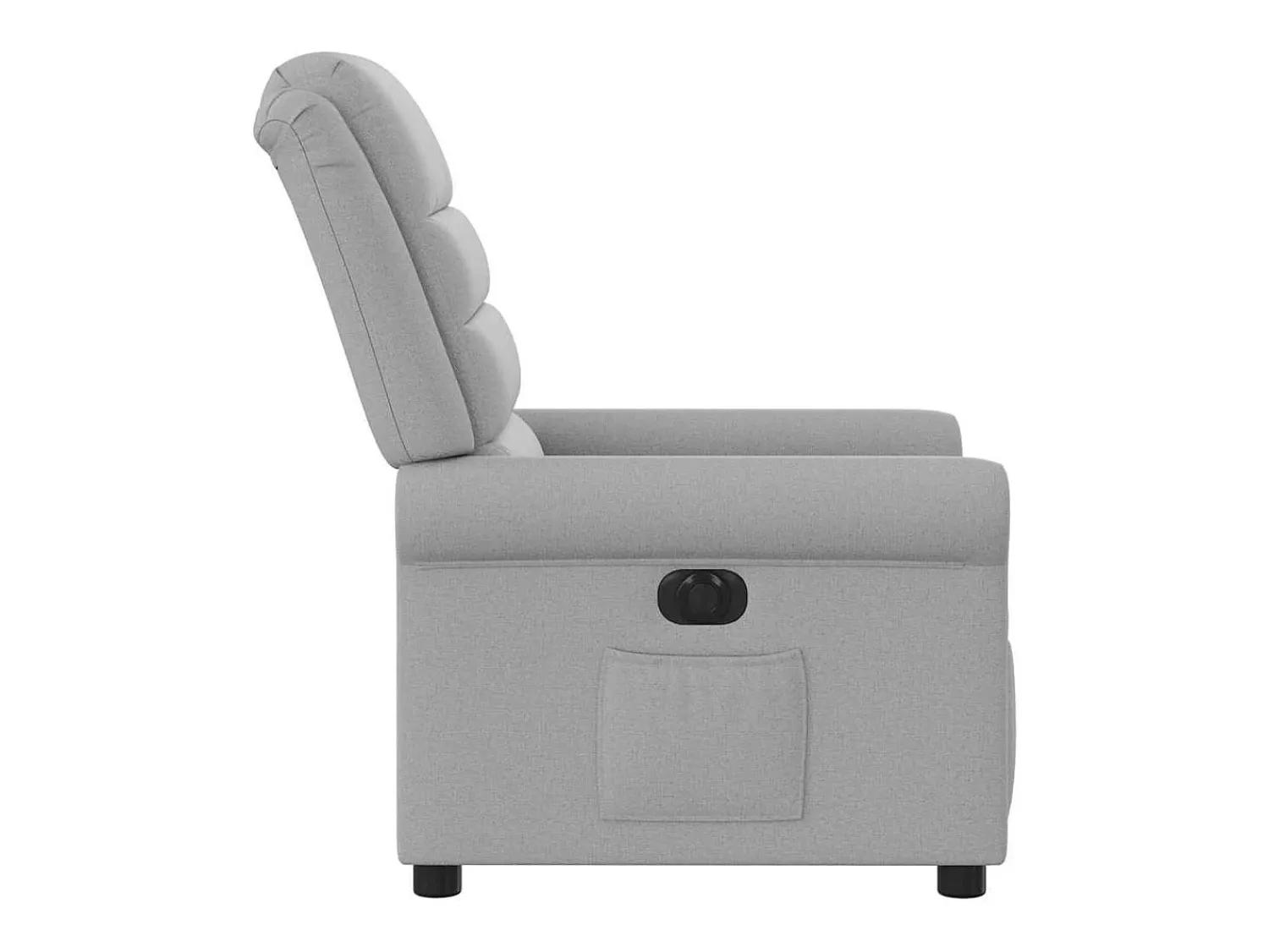 Poltrona| Poltrona Confortável | Poltrona reclinável elétrica tecido -nublado SHL830010 Cinzento