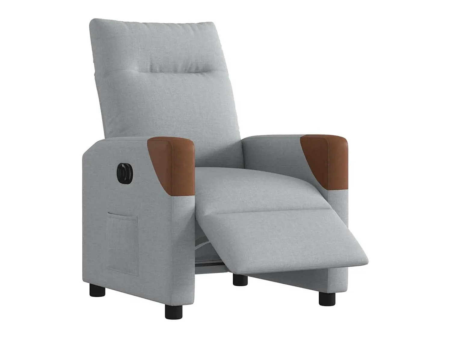 Poltrona* Poltrona Confortável | Poltrona reclinável elétrica tecido -claro SHL228858 Cinzento