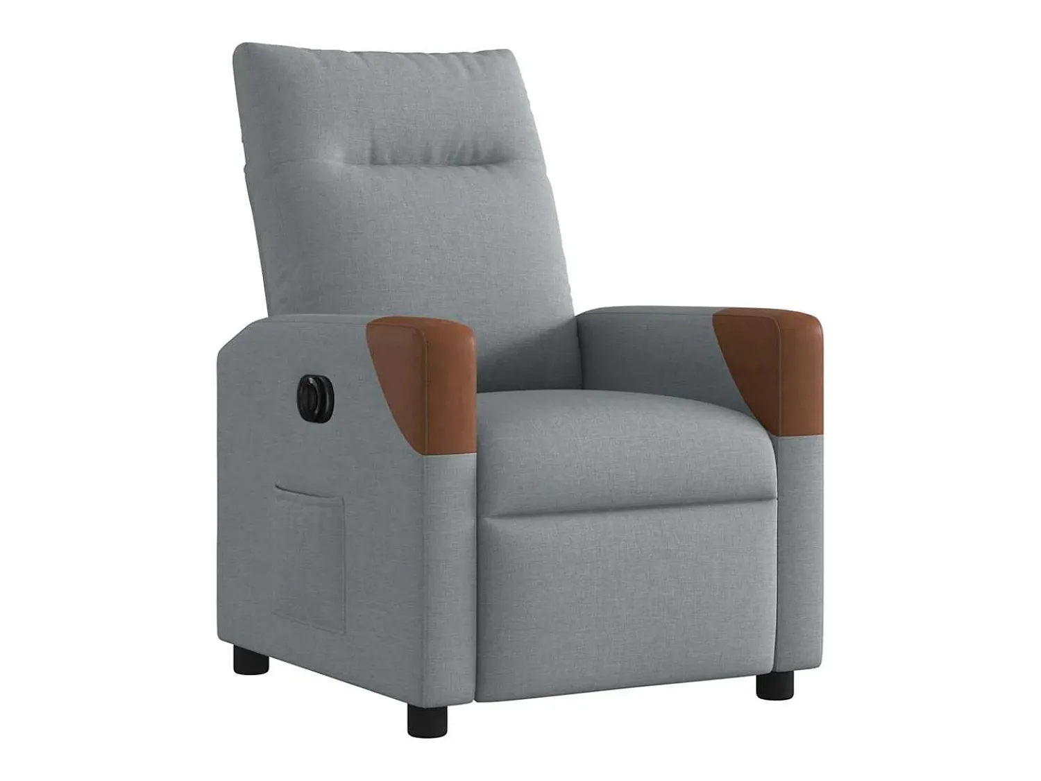 Poltrona* Poltrona Confortável | Poltrona reclinável elétrica tecido -claro SHL228858 Cinzento