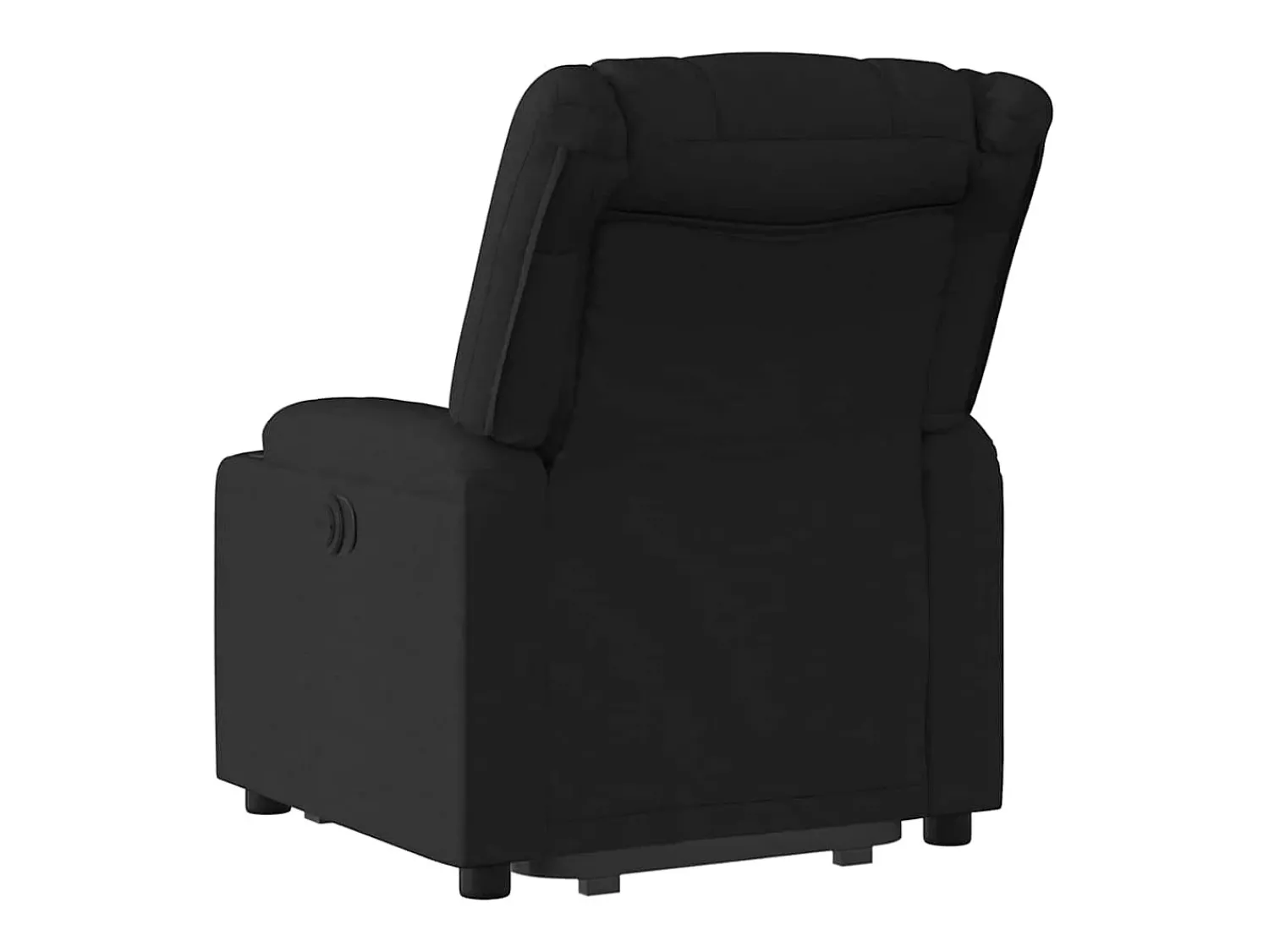 Poltrona* Poltrona Confortável | Poltrona reclinável elevatória elétrica tecido SHL3100 Preto
