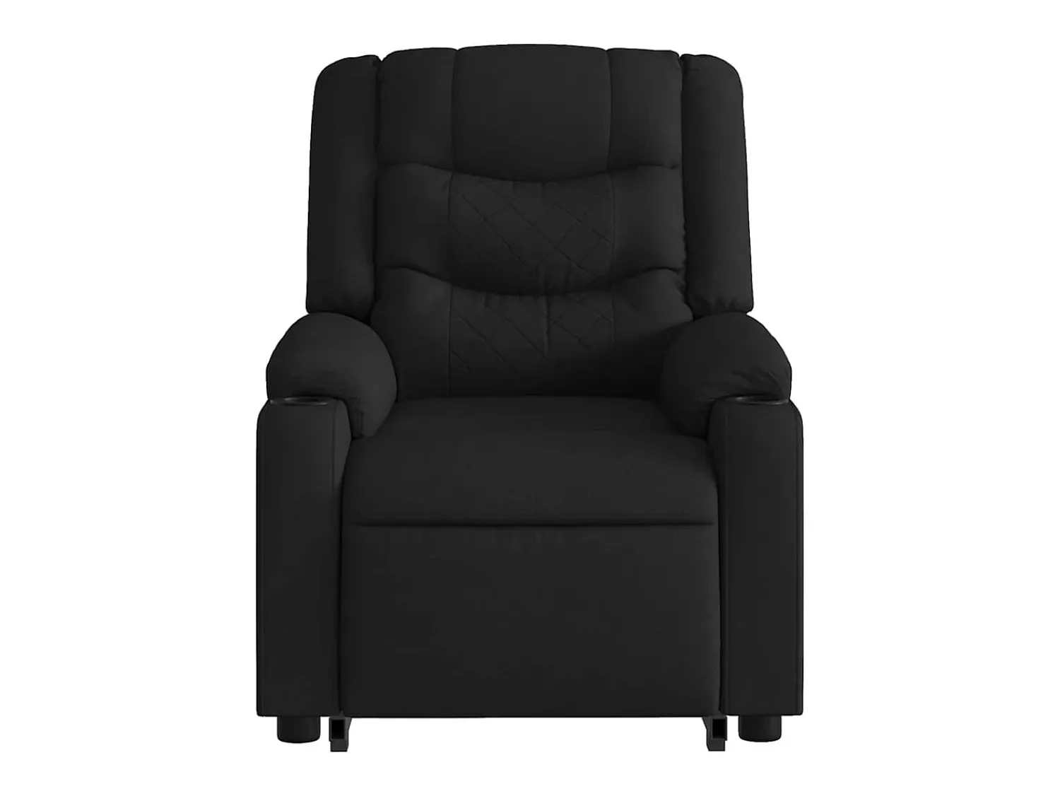 Poltrona* Poltrona Confortável | Poltrona reclinável elevatória elétrica tecido SHL3100 Preto