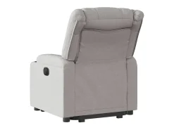 New Poltrona Confortável | Poltrona reclinável elevatória tecido -nublado SHL64287 Cinzento