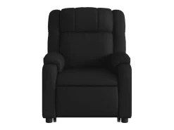 Poltrona| Poltrona Confortável | Poltrona reclinável elevatória couro artificial SHL149681 Preto