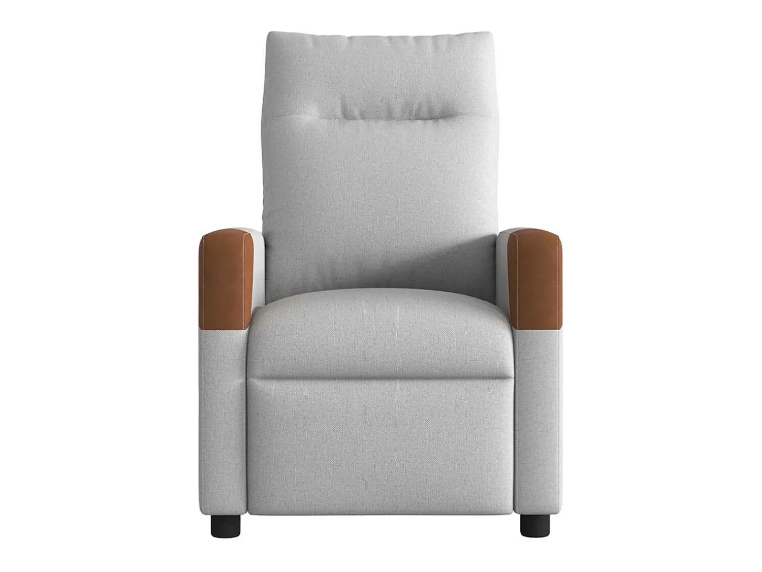 Poltrona Confortável | Poltrona reclinável elétrica tecido -nublado SHL918085^ Poltrona