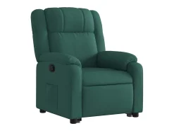 Poltrona* Poltrona Confortável | Poltrona reclinável elevatória tecido verde-escuro SHL825410 Verde pinho