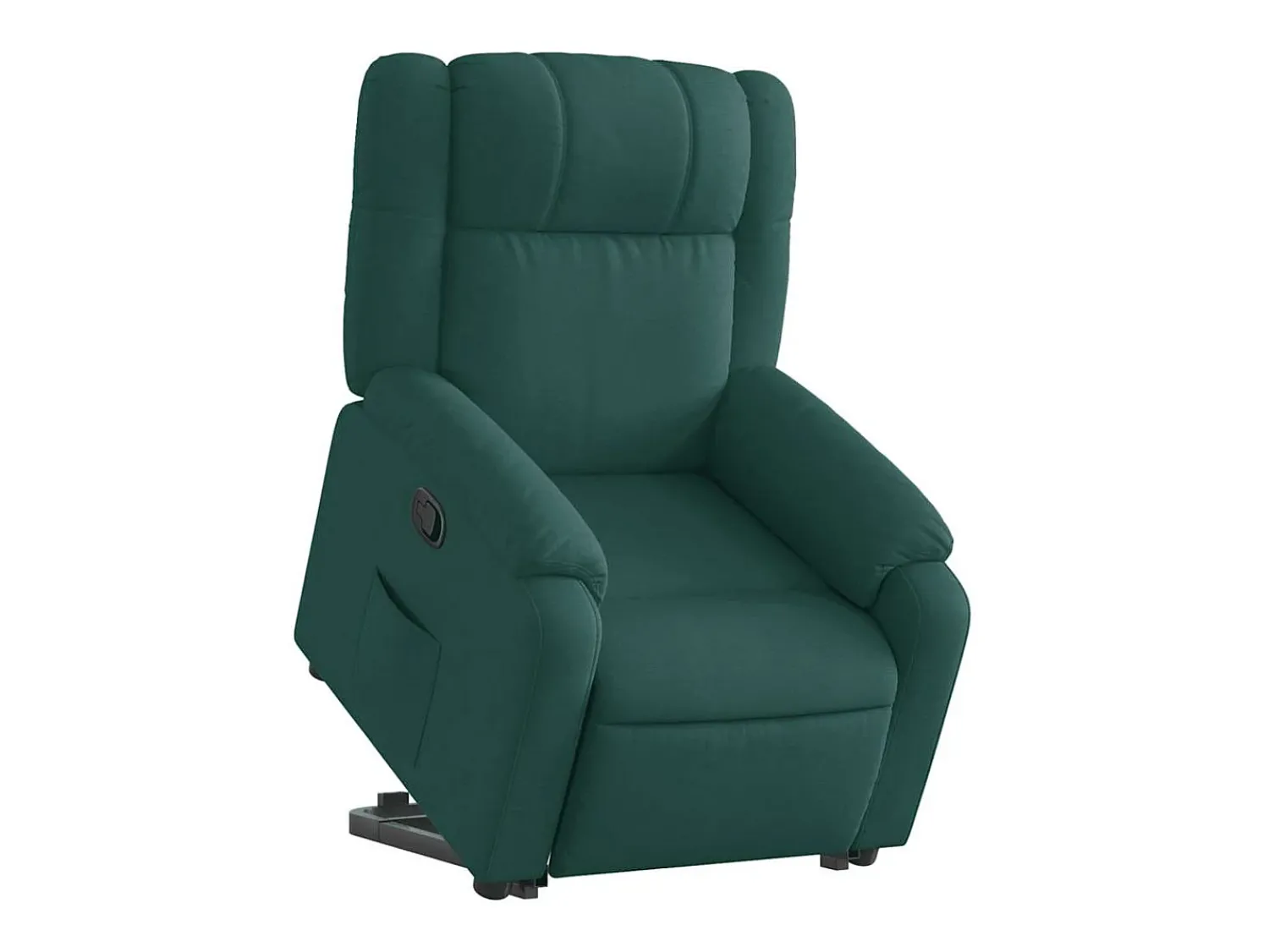 Poltrona* Poltrona Confortável | Poltrona reclinável elevatória tecido verde-escuro SHL825410 Verde pinho