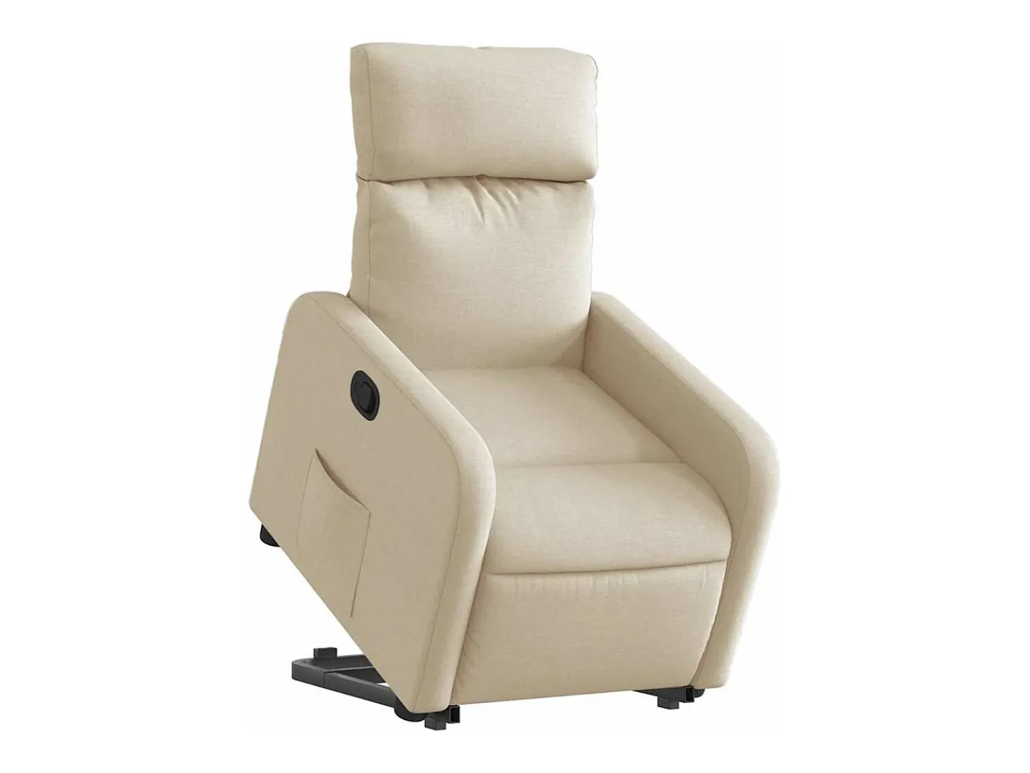 Poltrona* Poltrona Confortável | Poltrona reclinável elevatória tecido cor SHL782331 Creme