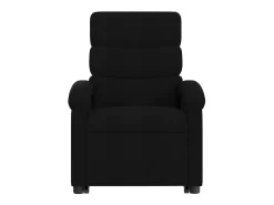 Poltrona Confortável | Poltrona reclinável elevatória tecido SHL763228 Preto