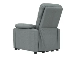 Poltrona| Poltrona Confortável | Poltrona reclinável elétrica tecido cinzento-escuro SHL512564 Cinza antracite