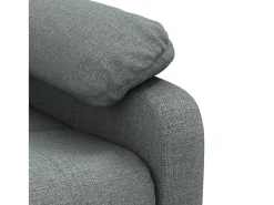 Poltrona| Poltrona Confortável | Poltrona reclinável elétrica tecido cinzento-escuro SHL512564 Cinza antracite