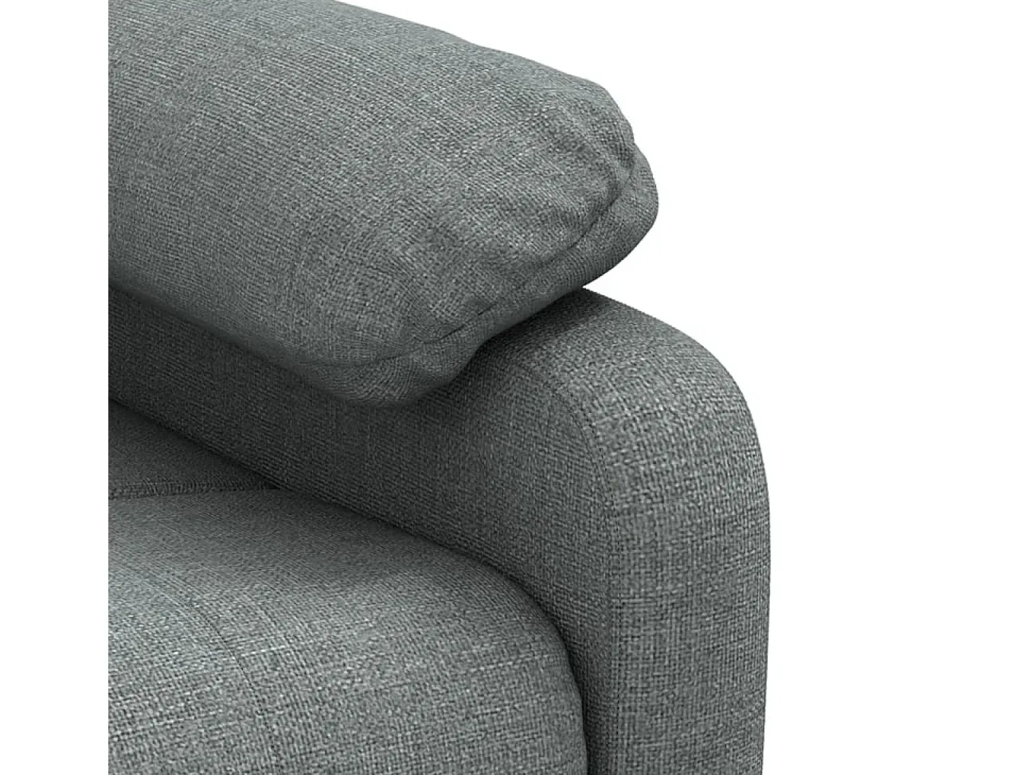 Poltrona| Poltrona Confortável | Poltrona reclinável elétrica tecido cinzento-escuro SHL512564 Cinza antracite