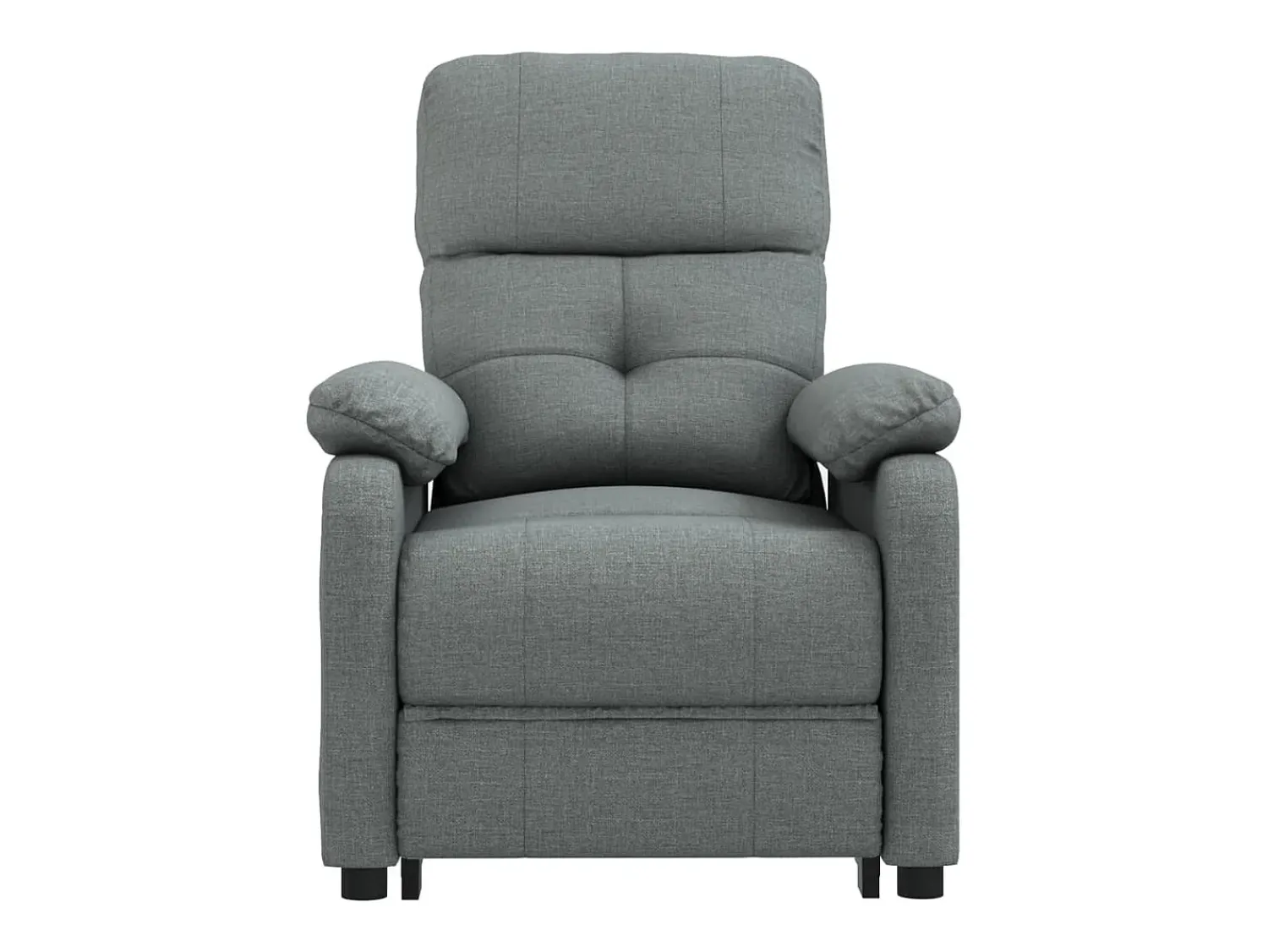 Poltrona| Poltrona Confortável | Poltrona reclinável elétrica tecido cinzento-escuro SHL512564 Cinza antracite