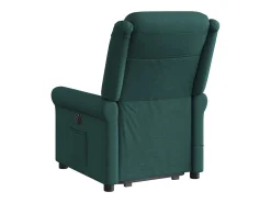 Poltrona* Poltrona Confortável | Poltrona reclinável elevatória de massagens tecido verde-escuro SHL579966 Verde pinho