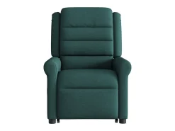 Poltrona* Poltrona Confortável | Poltrona reclinável elevatória de massagens tecido verde-escuro SHL579966 Verde pinho