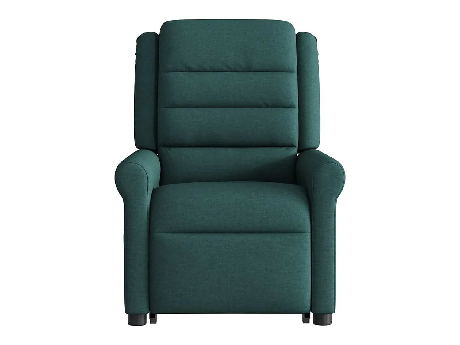 Poltrona* Poltrona Confortável | Poltrona reclinável elevatória de massagens tecido verde-escuro SHL579966 Verde pinho