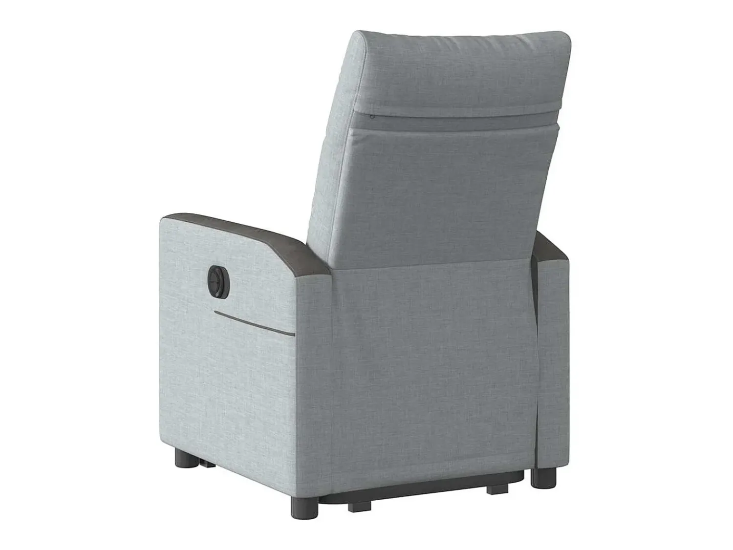 Poltrona| Poltrona Confortável | Poltrona reclinável elevatória tecido -claro SHL68905 Cinzento