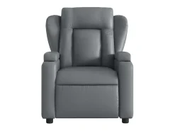 Poltrona Confortável | Poltrona reclinável elétrica couro artificial SHL359026^ Poltrona
