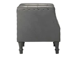 Poltrona* Poltrona Confortável em couro genuíno SHL135174 Cinzento