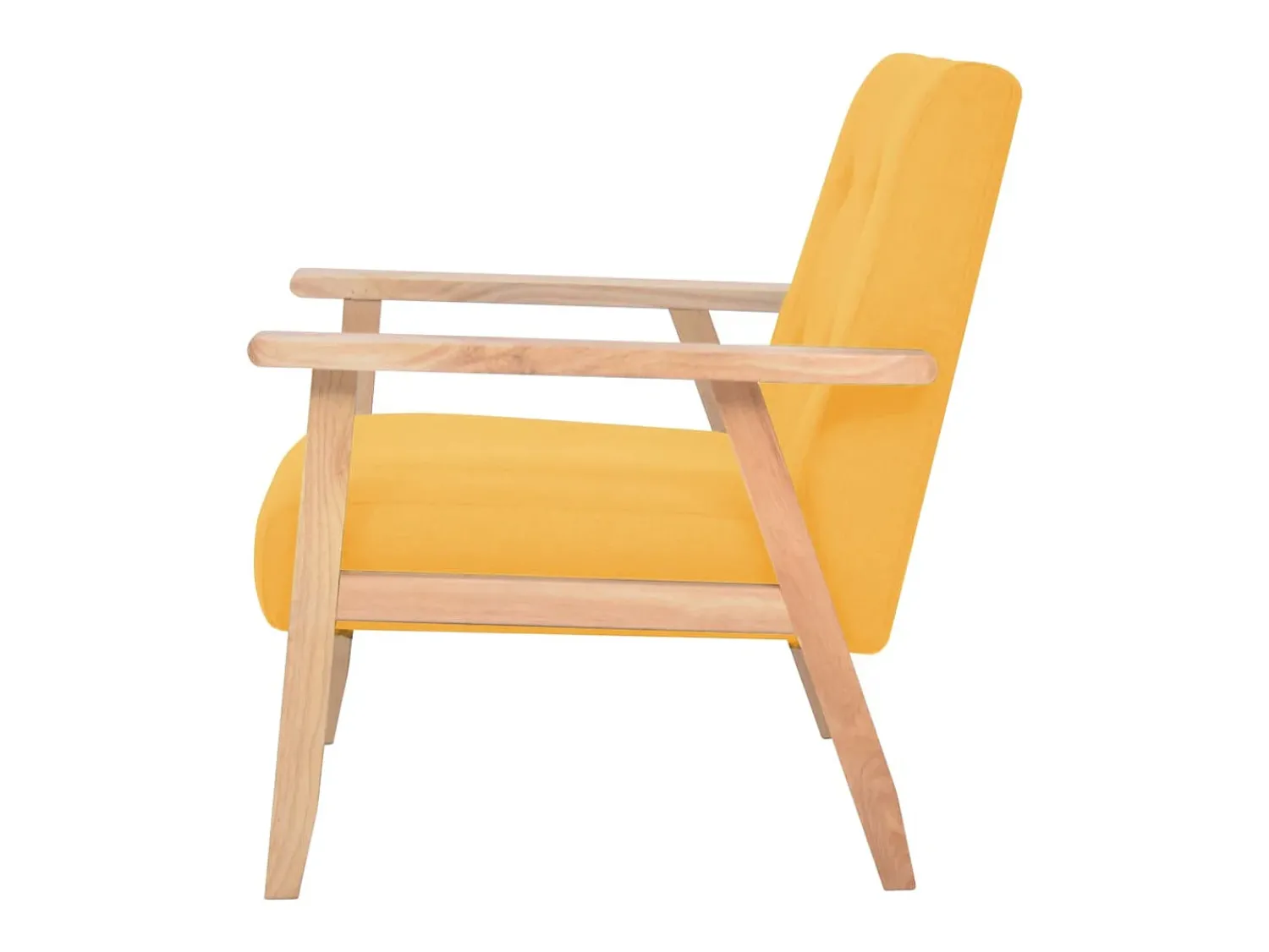 Poltrona* Poltrona Confortável em tecido SHL406683 Amarelo