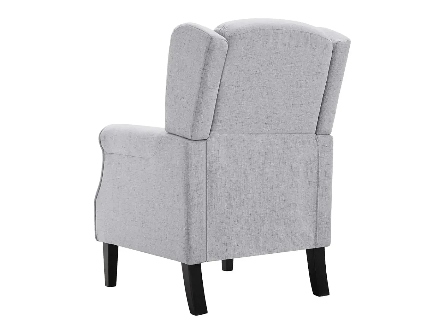 Poltrona* Poltrona Confortável em tecido -claro SHL655974 Cinzento