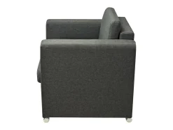 Poltrona* Poltrona Confortável em tecido cinzento-escuro SHL987259 Cinza antracite