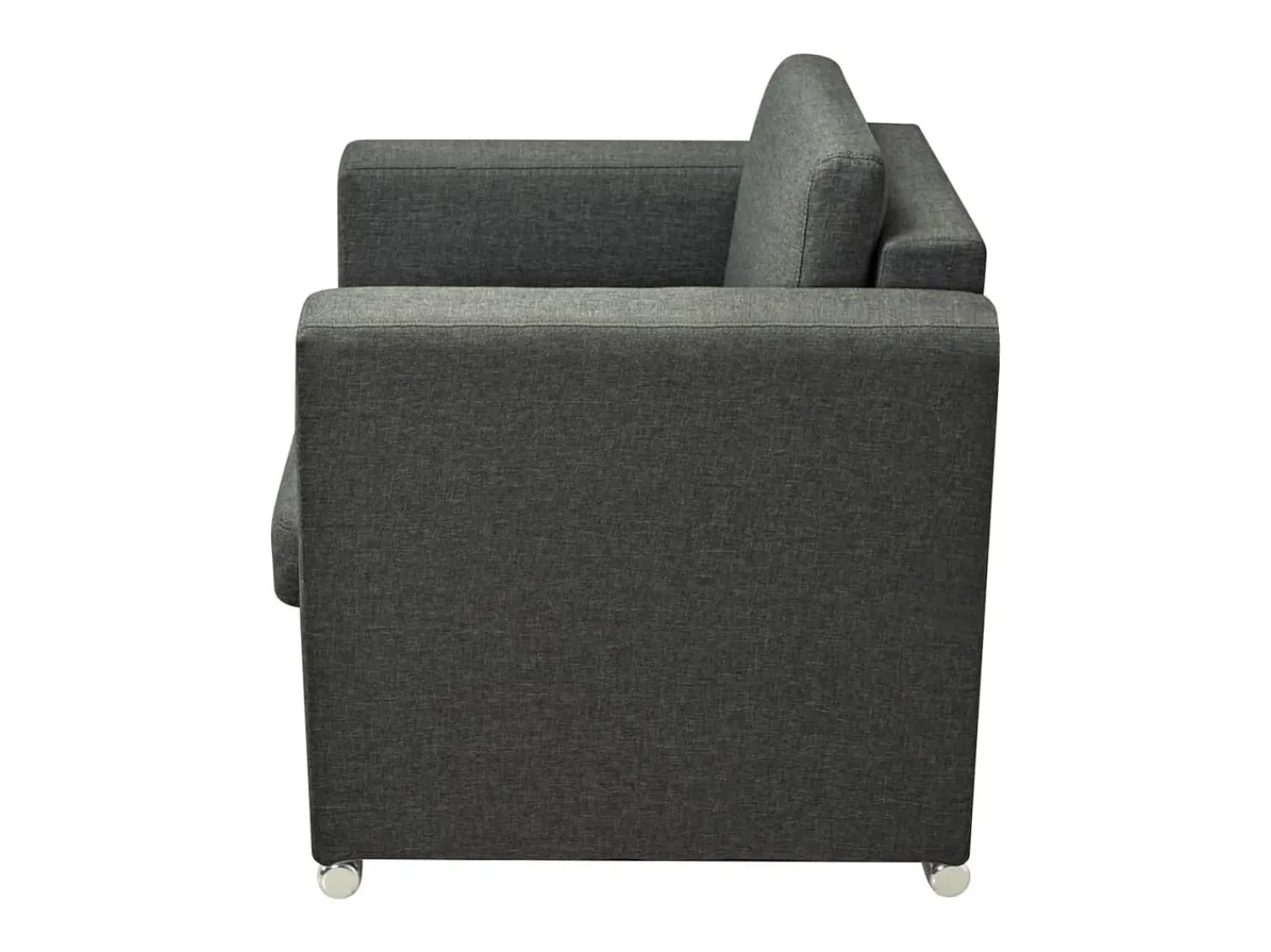 Poltrona* Poltrona Confortável em tecido cinzento-escuro SHL987259 Cinza antracite