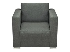 Poltrona* Poltrona Confortável em tecido cinzento-escuro SHL987259 Cinza antracite