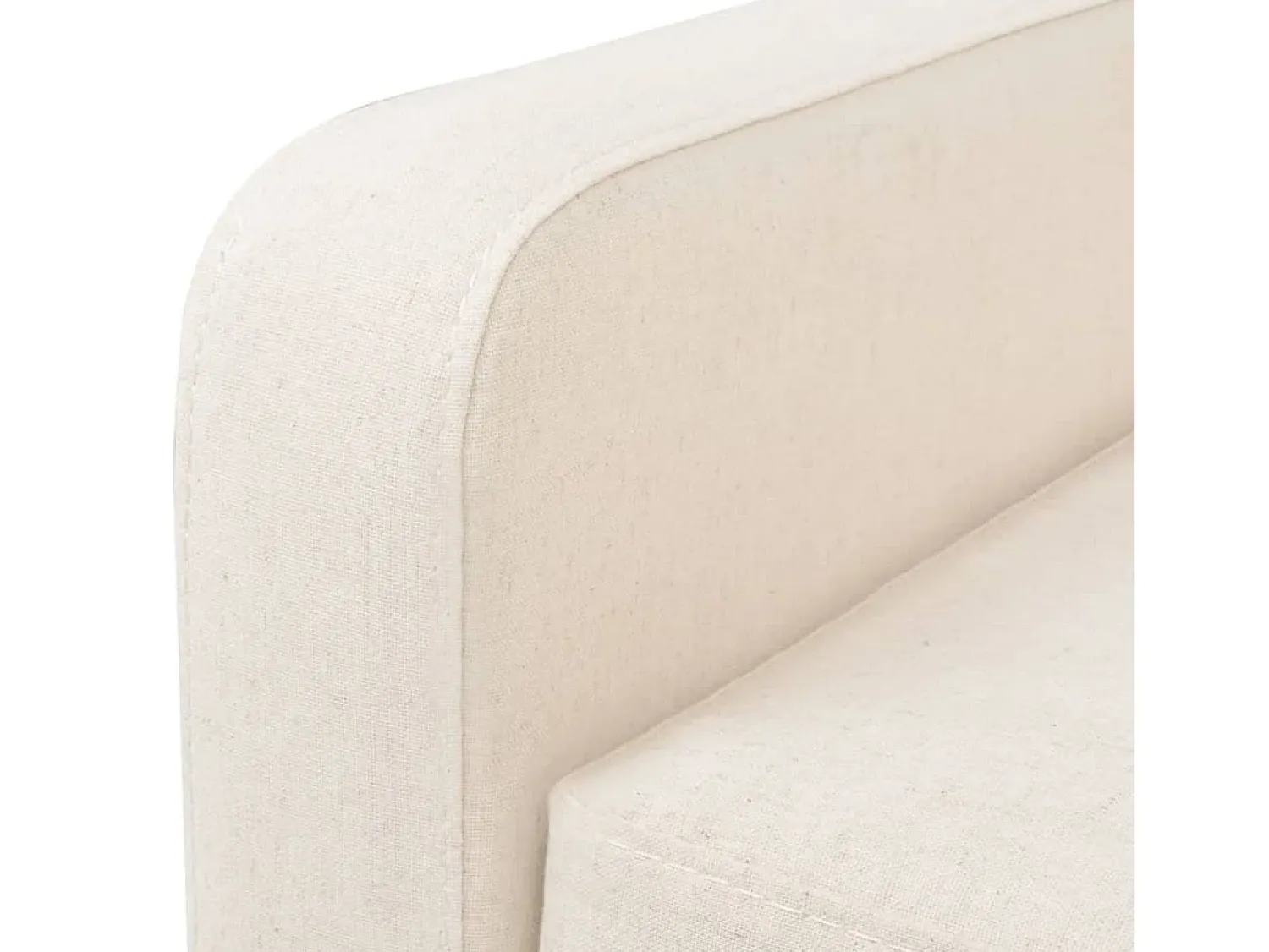Poltrona* Poltrona Confortável em tecido nata SHL671178 Branco