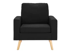 Clearance Poltrona Confortável em tecido SHL138725 Preto