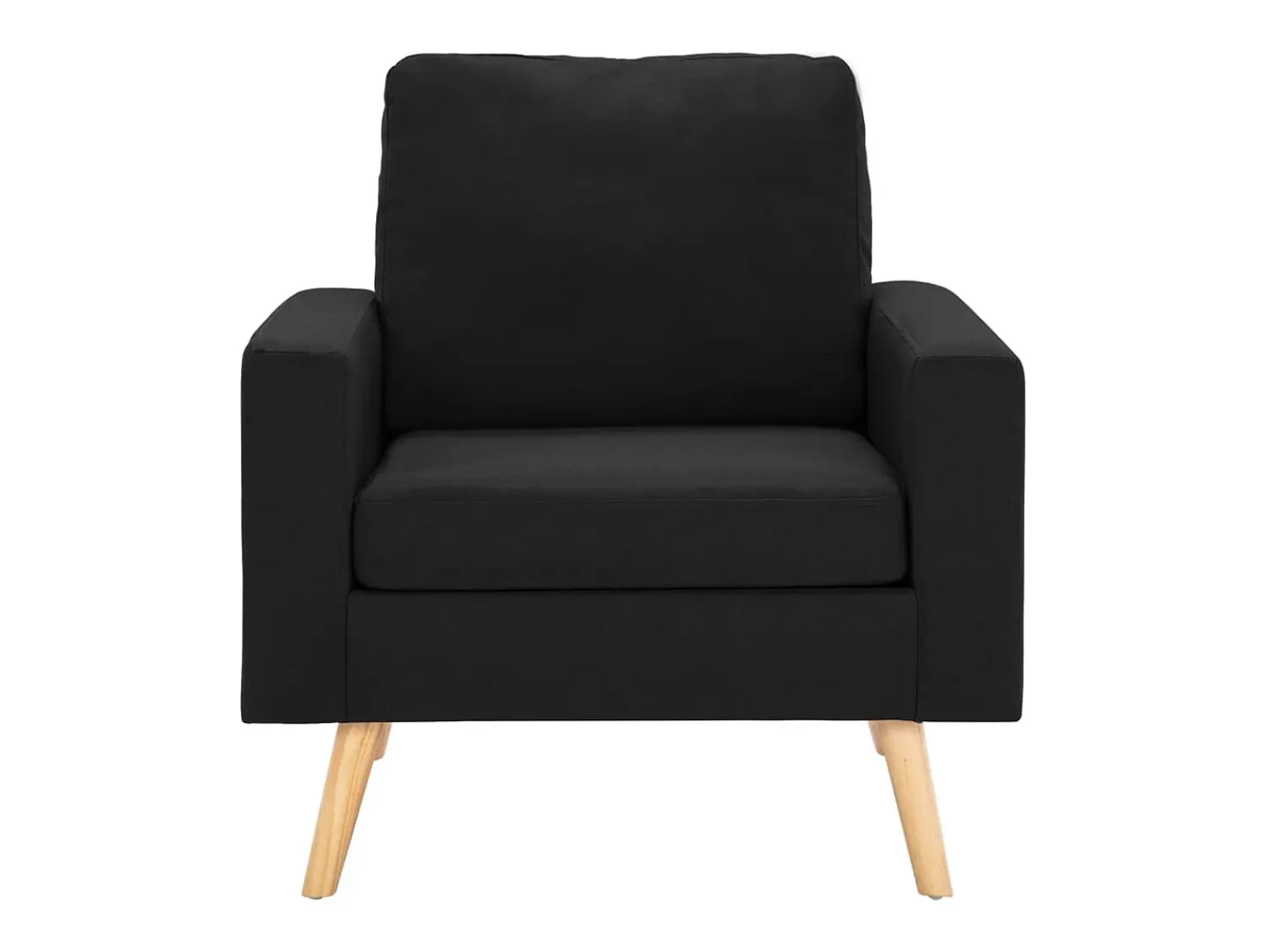 Clearance Poltrona Confortável em tecido SHL138725 Preto