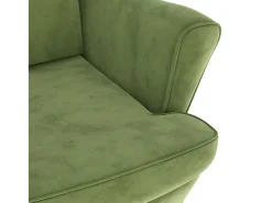 Poltrona| Poltrona Confortável em veludo -claro SHL33081 Verde
