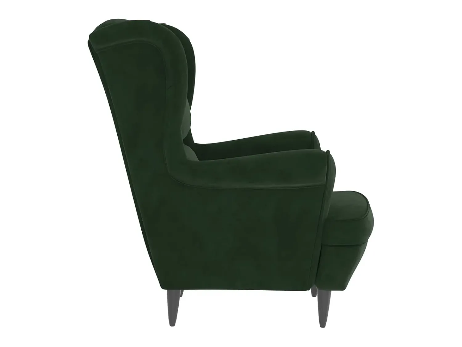 Best Poltrona Confortável em veludo verde-escuro SHL980194 Verde pinho