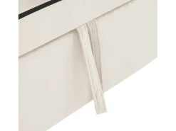 Poltrona|DripeX Poltrona conversível, em veludo, com suporte de copo e suporte telefônico, 75/167x83x76cm, Bege