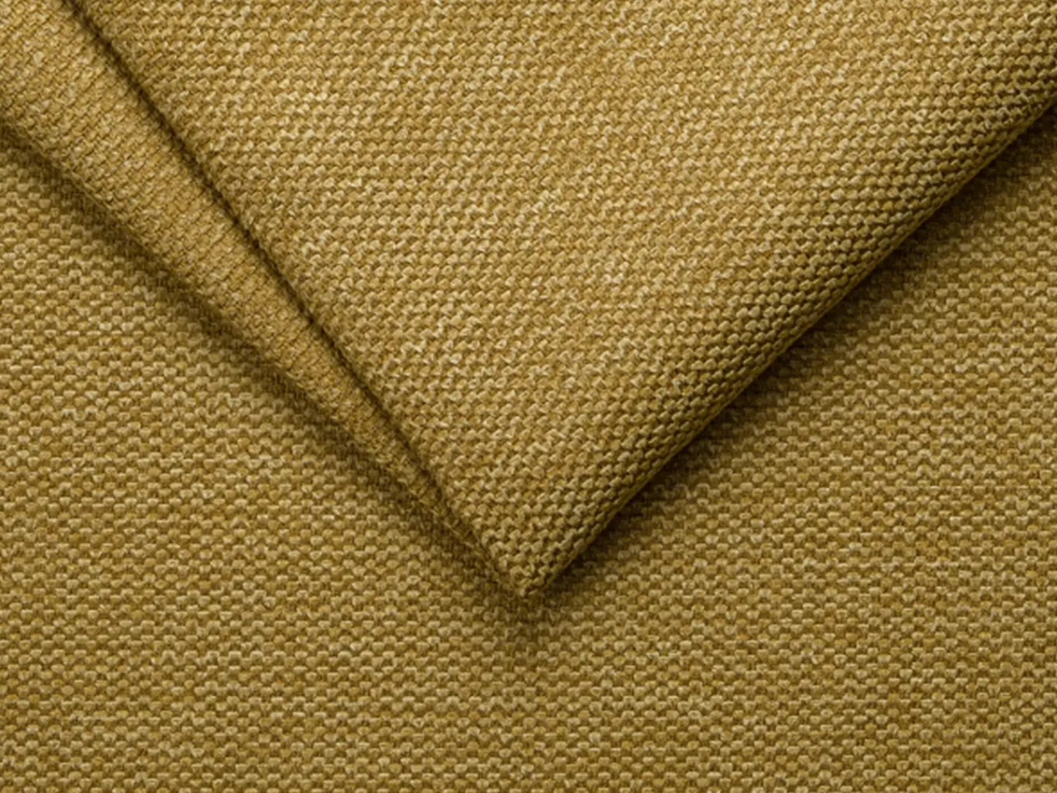 Poltrona*Vente-unique Poltrona conversível express em tecido - Dormida 100 cm - Colchão 14 cm - CALIFE Amarelo