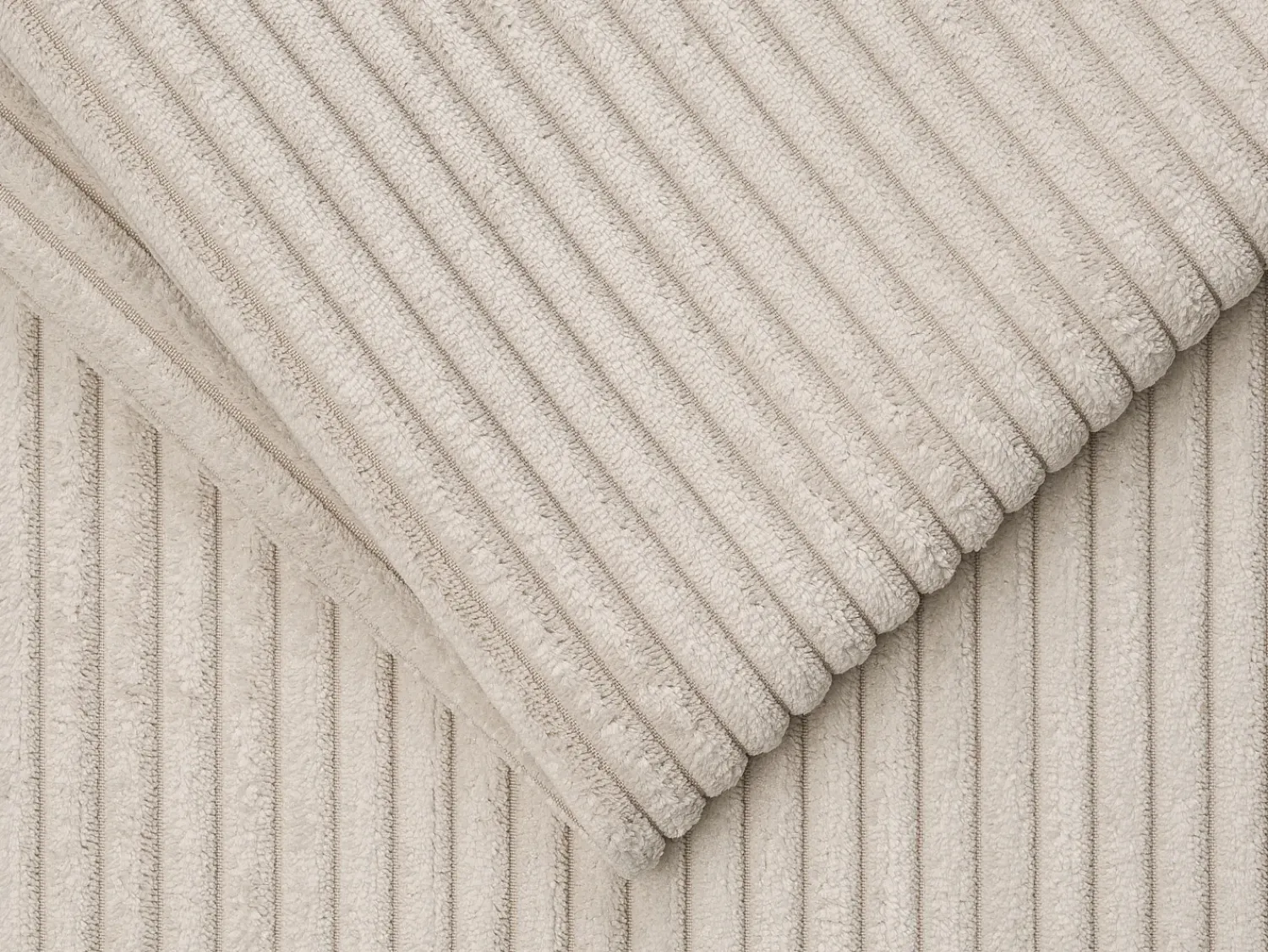 Vente-unique Poltrona convertível abertura rápida veludo canelado , cama 70cm e colchão 14cm VIZIR^ Poltrona