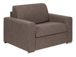 Vente-unique Poltrona convertível abertura rápida em tecido , cama 70 cm e colchão 14 cm CALITO^ Poltrona