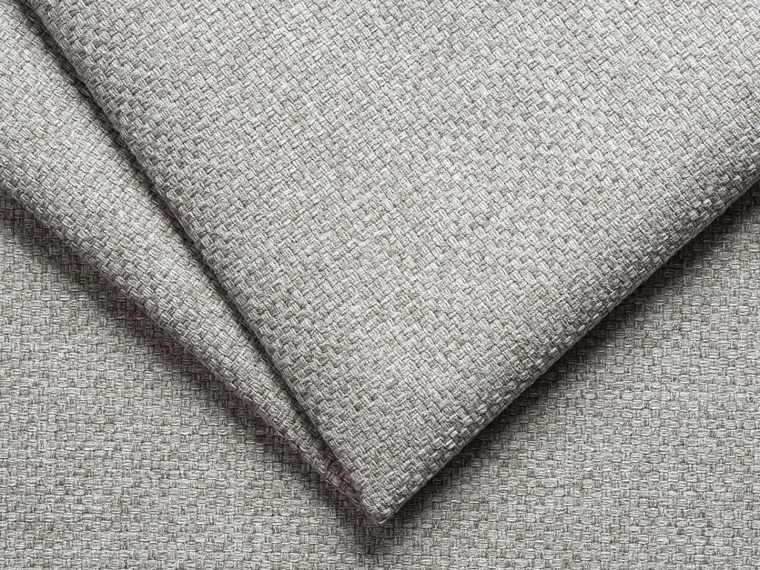 Poltrona|Vente-unique Poltrona convertível abertura rápida tecido cinza-claro, cama 70 cm e colchão 14 cm CALITO Cinzento claro