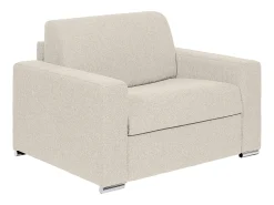 Discount Vente-unique Poltrona convertível abertura rápida tecido , cama 70 cm e colchão 14 cm - CALITO Bege